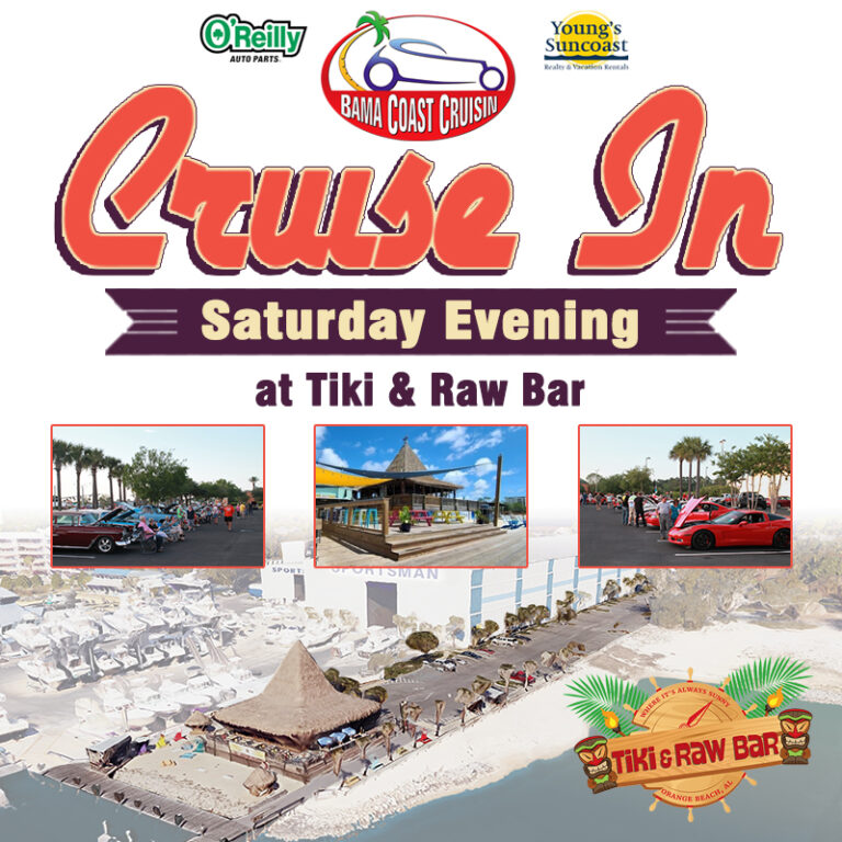 Cruise-In at Tiki & Raw Bar